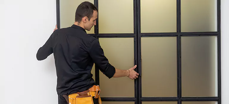 Patio French door installation in Redwood City, CA