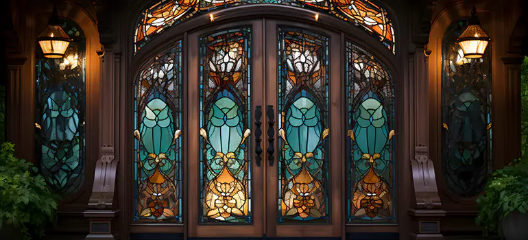 Wrought Iron Storm Door in Redwood City, CA